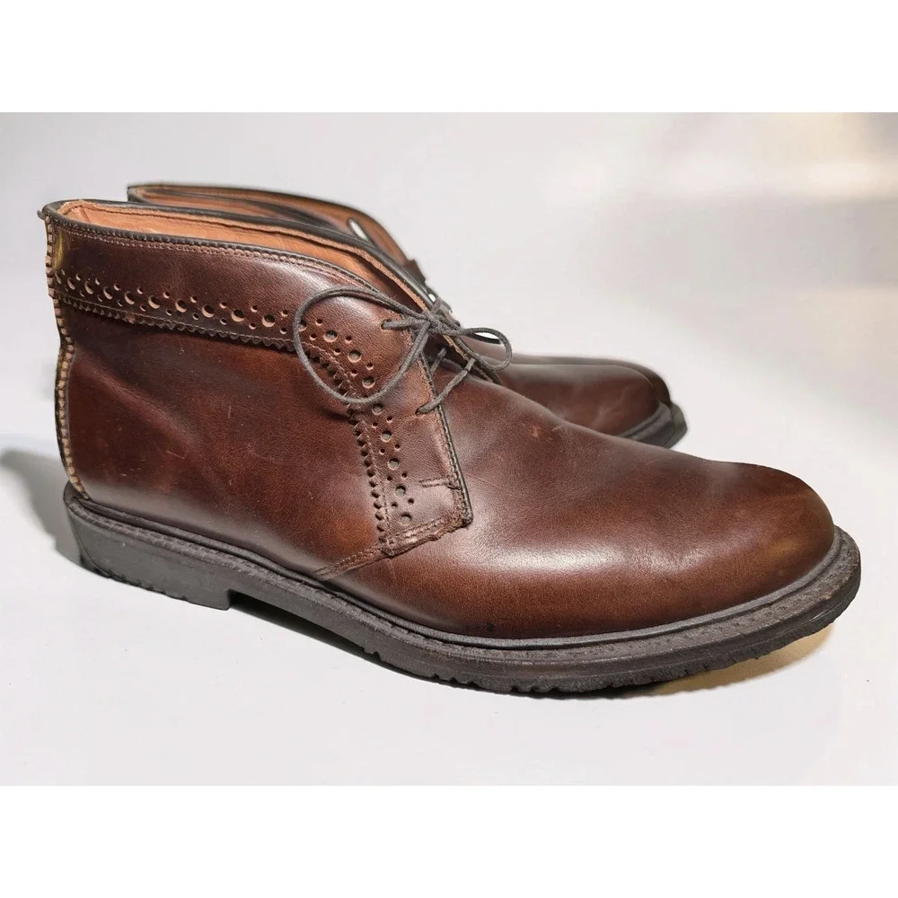 Allen Edmonds Bellevue Chukka Boots in Brown Men's Size 11.5 EUC